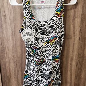 NWT Soffe Zebra Tank Large